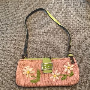 Authentic Fendi knit purse